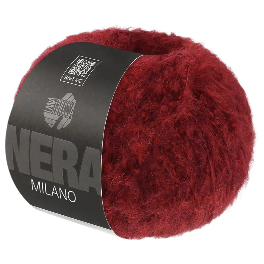 #Farbe_Lana Grossa Milano | 13 Rot meliert