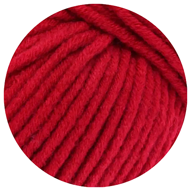 #Farbe_Lana Grossa Mille II | 09 Weinrot