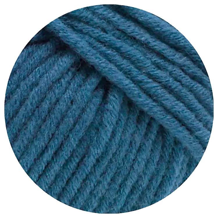 #Farbe_Lana Grossa Mille II | 124 Taubenblau