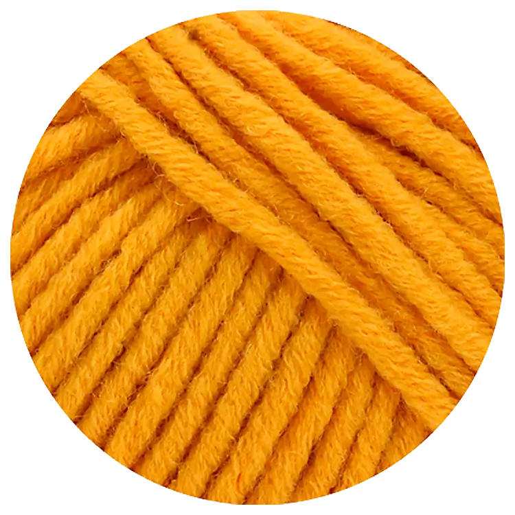 #Farbe_Lana Grossa Mille II | 130 Safrangelb