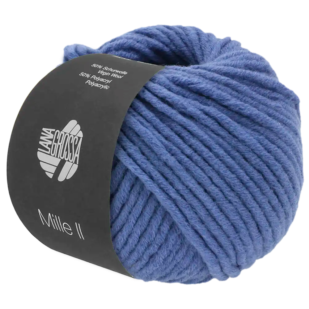 #Farbe_Lana Grossa Mille II | 135 Graublau