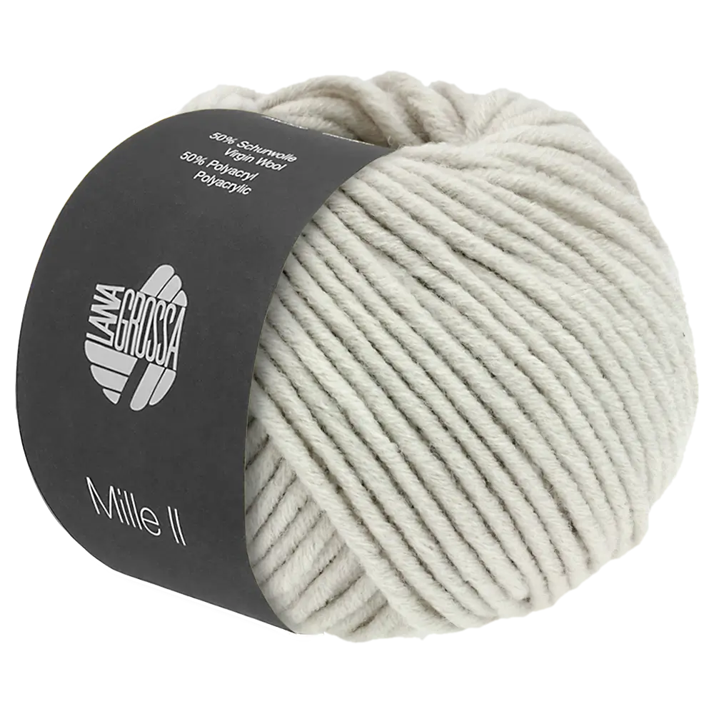 #Farbe_Lana Grossa Mille II | 138 Grège