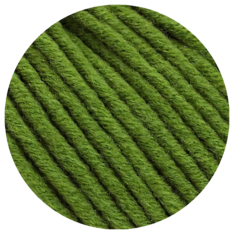 #Farbe_Lana Grossa Mille II | 147 Grasgrün