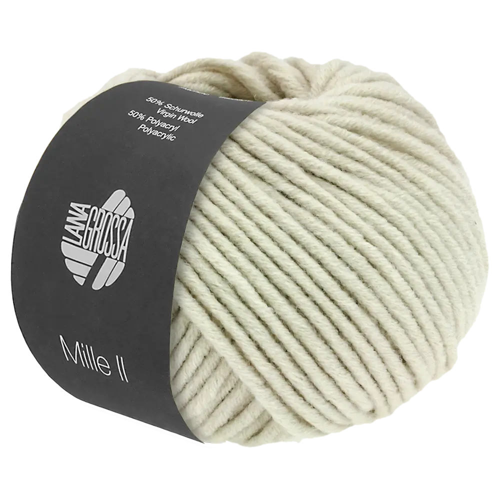 #Farbe_Lana Grossa Mille II | 148 Perlbeige