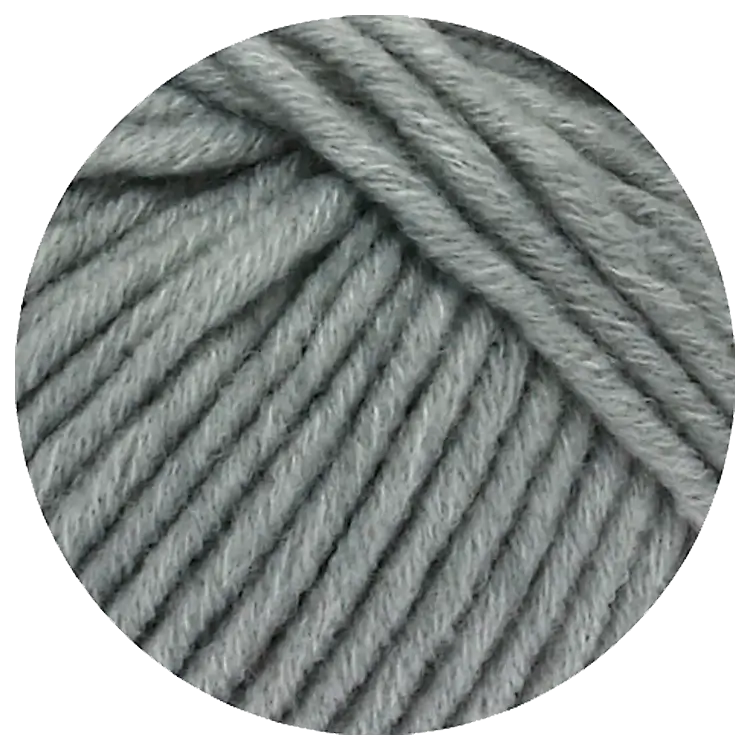 #Farbe_Lana Grossa Mille II | 43 Hellgrau