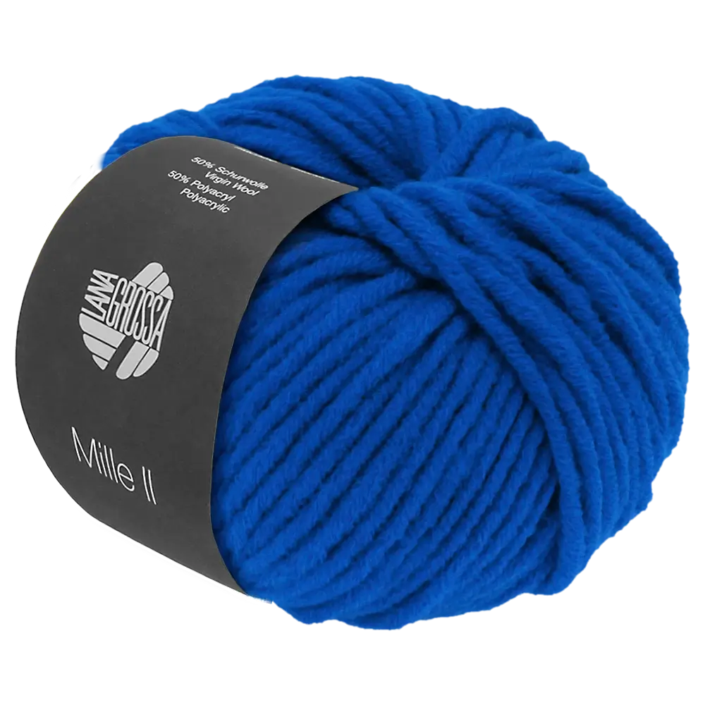 #Farbe_Lana Grossa Mille II | 505 Neonblau