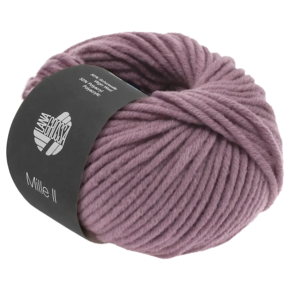 #Farbe_Lana Grossa Mille II | 66 Antikviolett