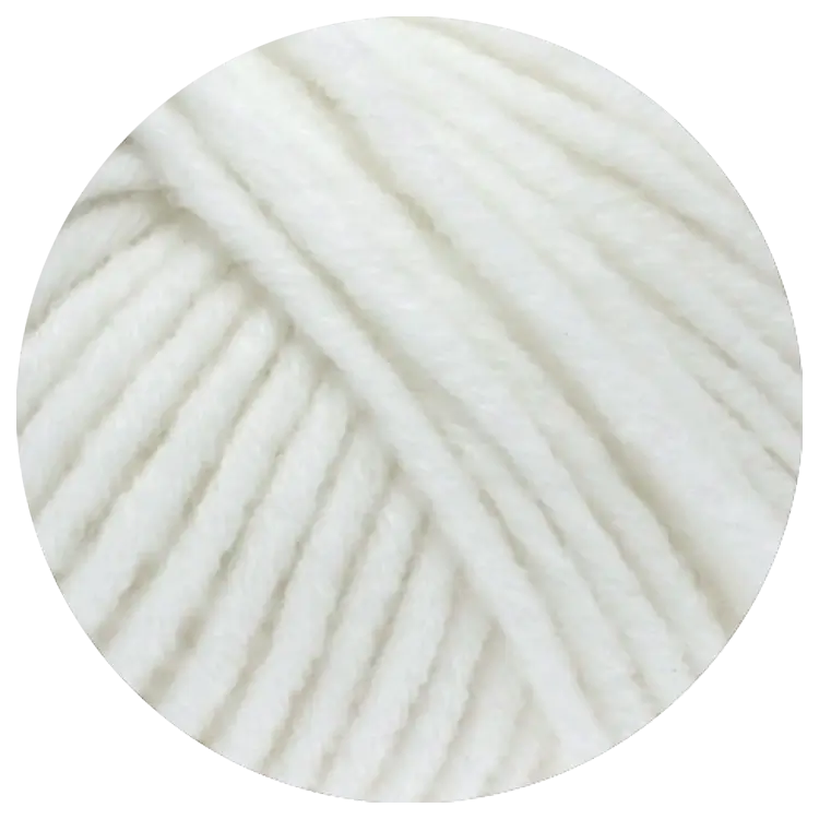 #Farbe_Lana Grossa Mille II | 75 Weiß