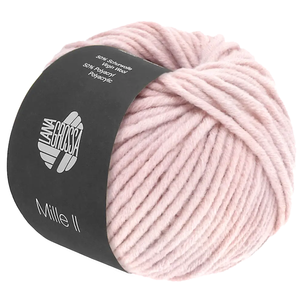 #Farbe_Lana Grossa Mille II | 83 Rosé