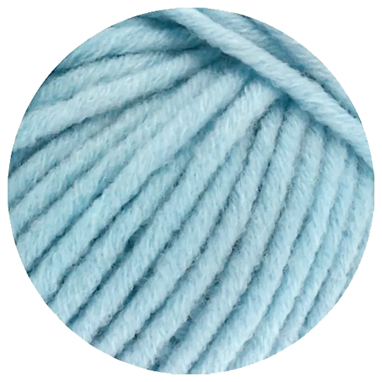 #Farbe_Lana Grossa Mille II | 85 Hellblau