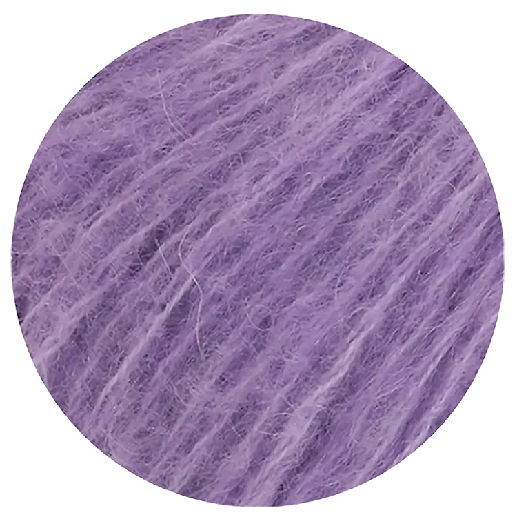 #Farbe_Lana Grossa Mohair di Gio | 01 Fliederlila