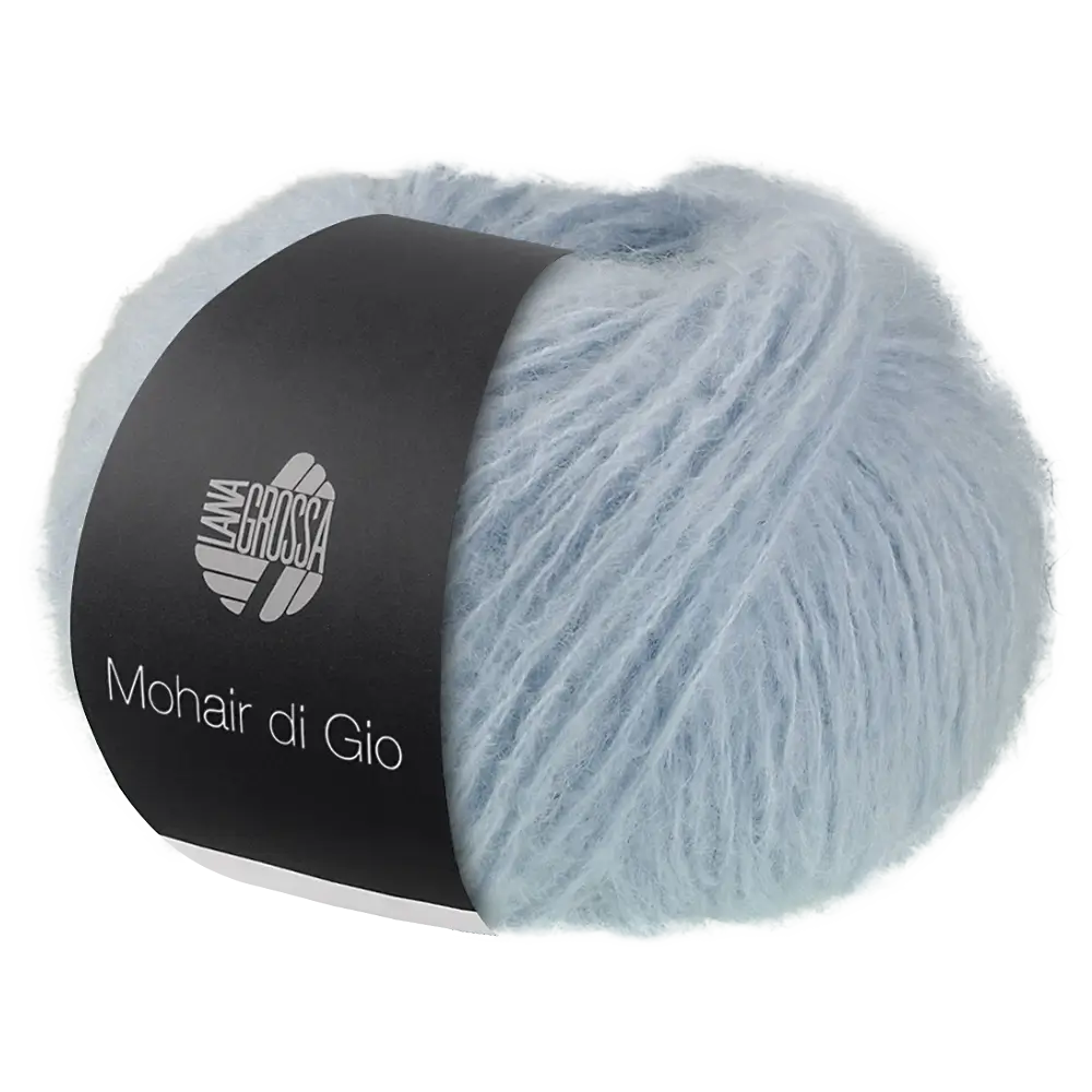 #Farbe_Lana Grossa Mohair di Gio | 10 Pastellblau