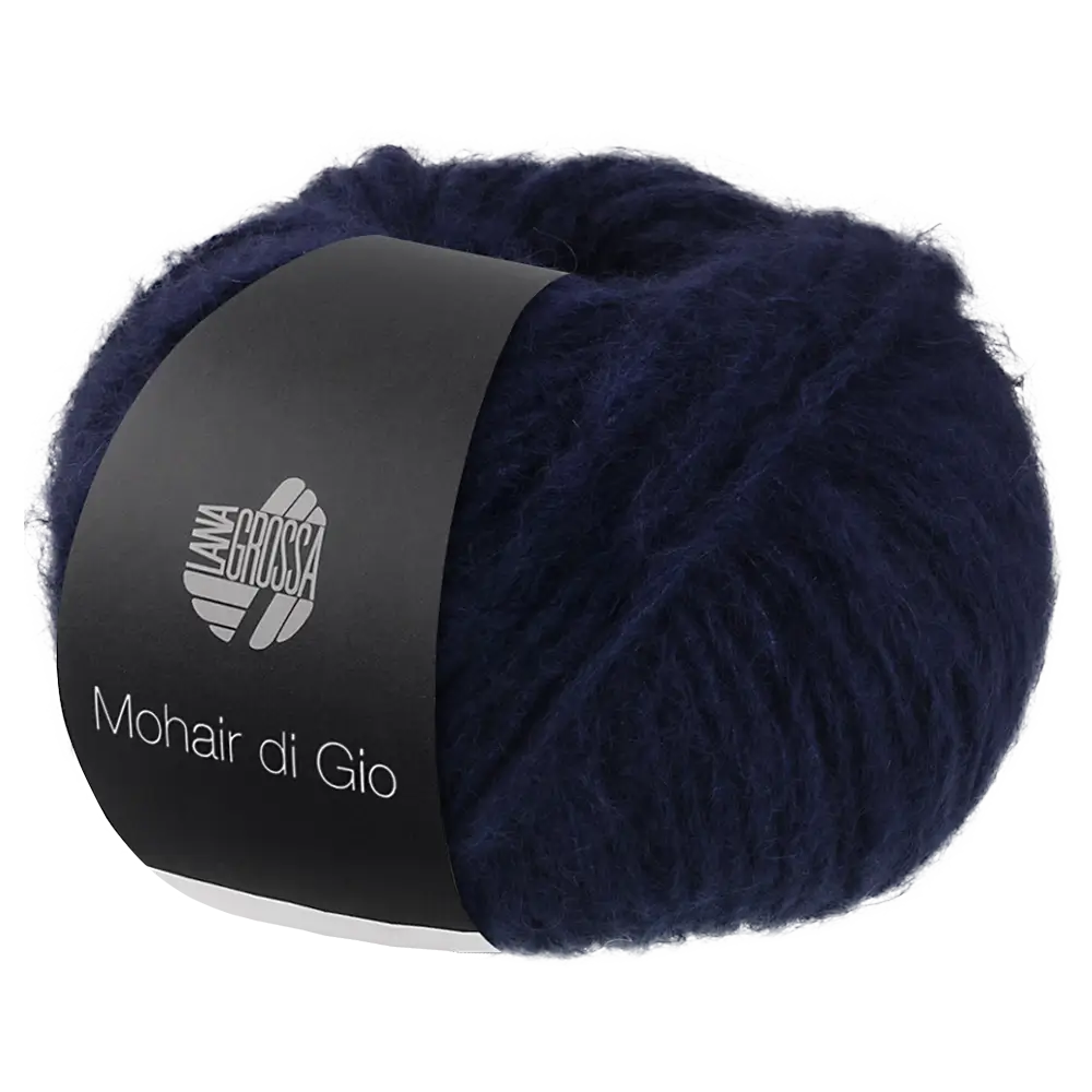 #Farbe_Lana Grossa Mohair di Gio | 11 Dunkelblau