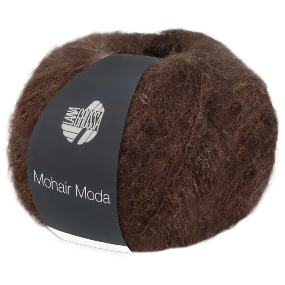 #Farbe_Lana Grossa Mohair Moda | 12 Dunkelbraun