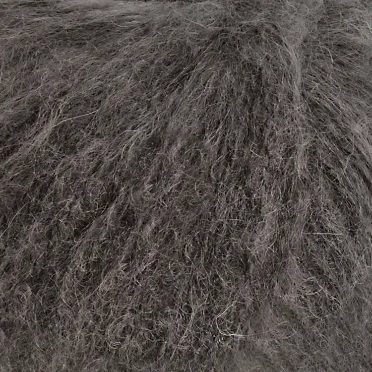 #Farbe_Lana Grossa Mohair Moda | 15 Dunkelgrau