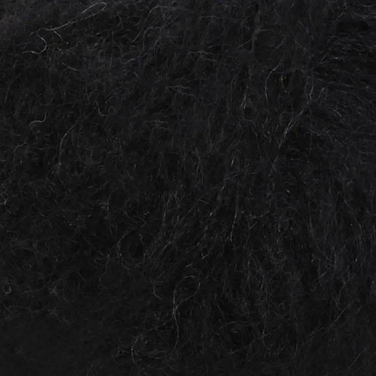 #Farbe_Lana Grossa Mohair Moda | 16 Schwarz