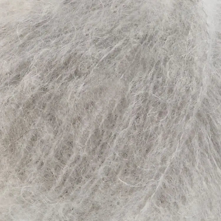 #Farbe_Lana Grossa Mohair Moda | 17 Hellgrau