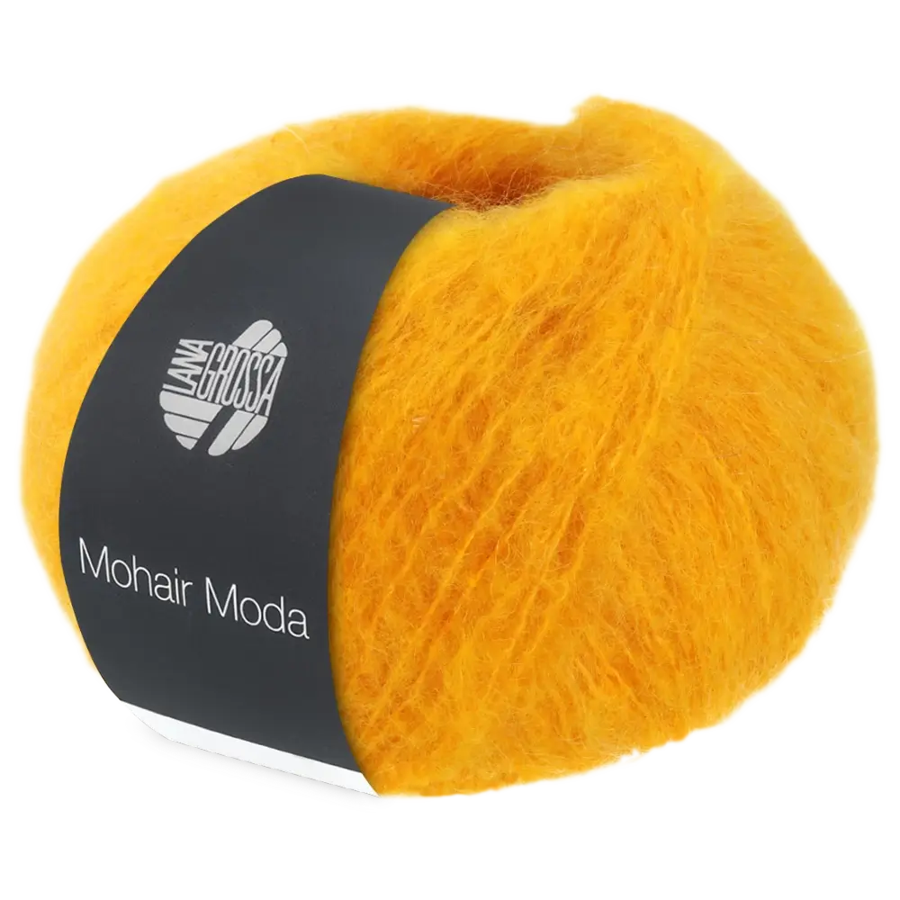 #Farbe_Lana Grossa Mohair Moda | 01 Gelb