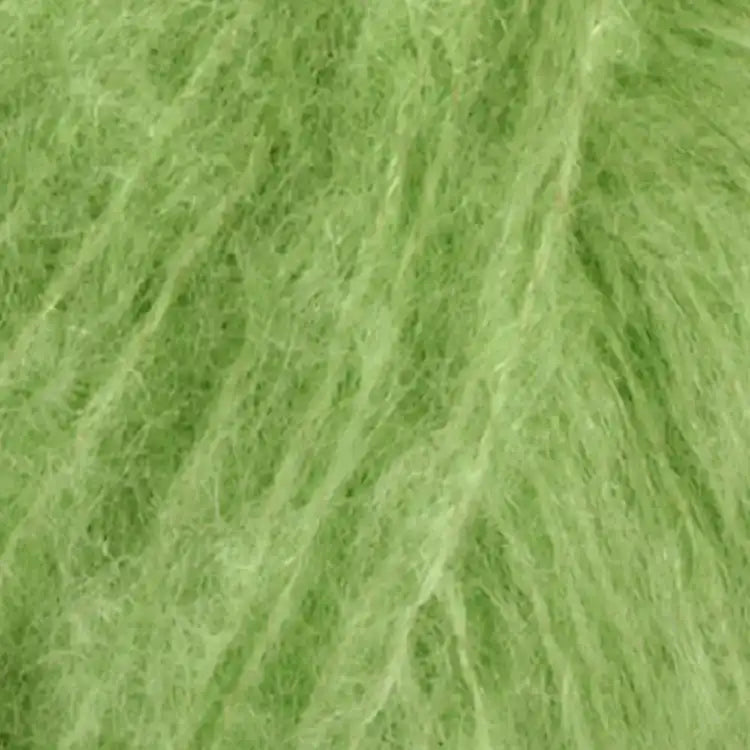 #Farbe_Lana Grossa Mohair Moda | 23 Lindgrün