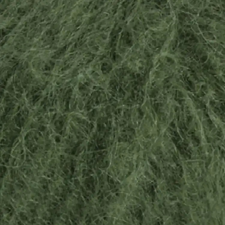 #Farbe_Lana Grossa Mohair Moda | 24 Moosgrün