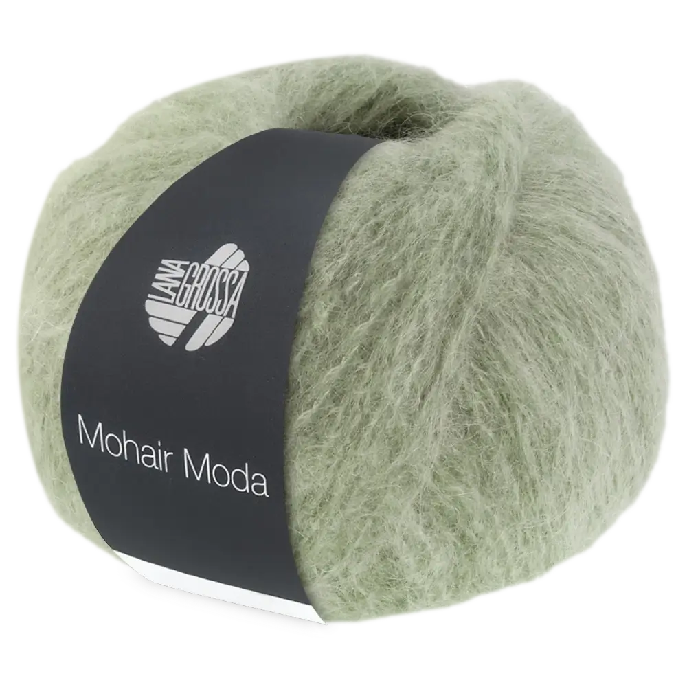 #Farbe_Lana Grossa Mohair Moda | 03 Graugrün