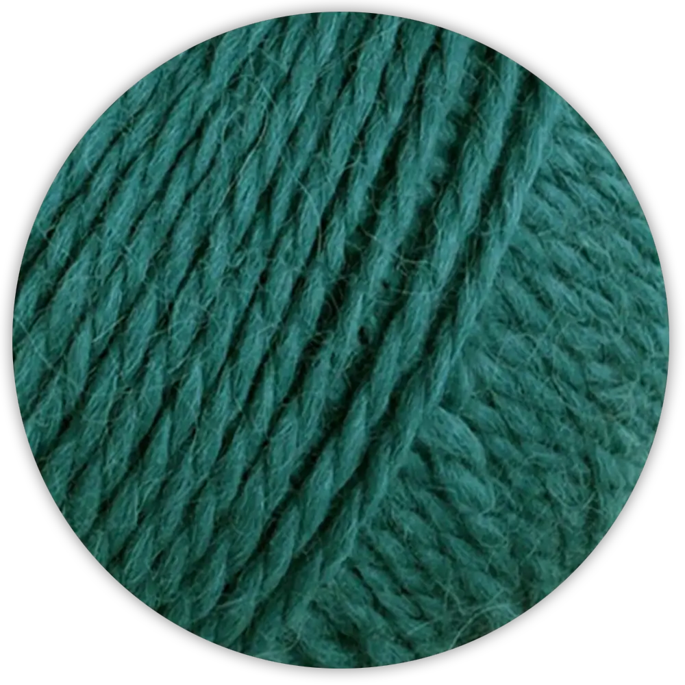#Farbe_Lana Grossa Natural Lama Chunky | 07 Türkisblau
