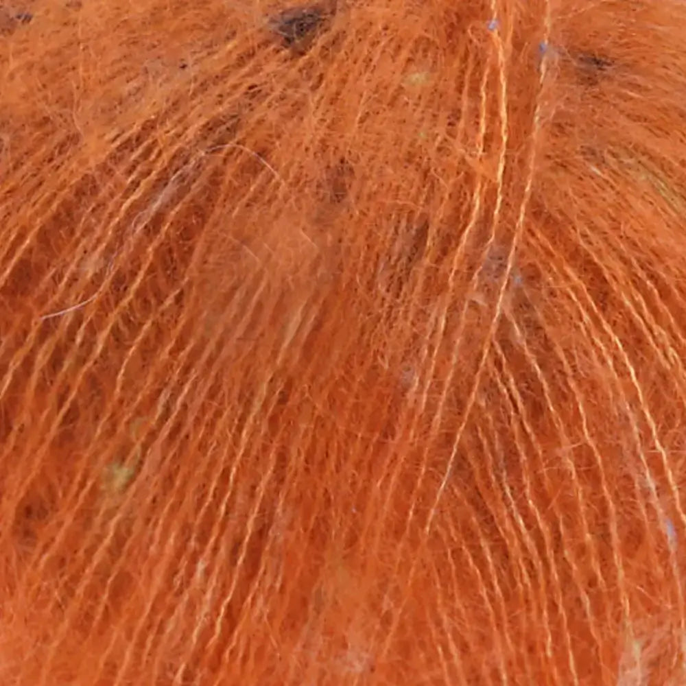 #Farbe_Lana Grossa Natural Superkid Tweed | 611 Rostorange