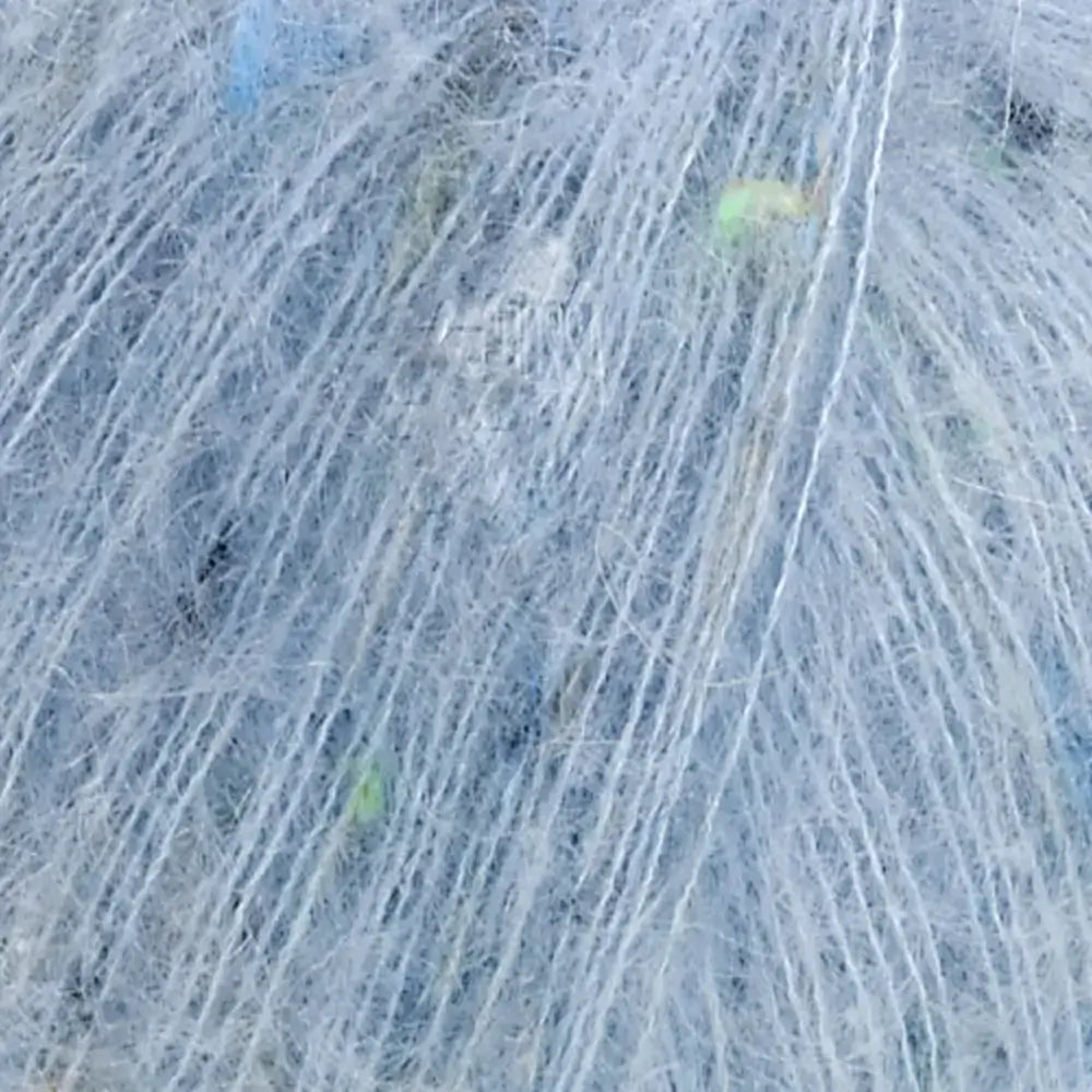 #Farbe_Lana Grossa Natural Superkid Tweed | 618 Hellblau