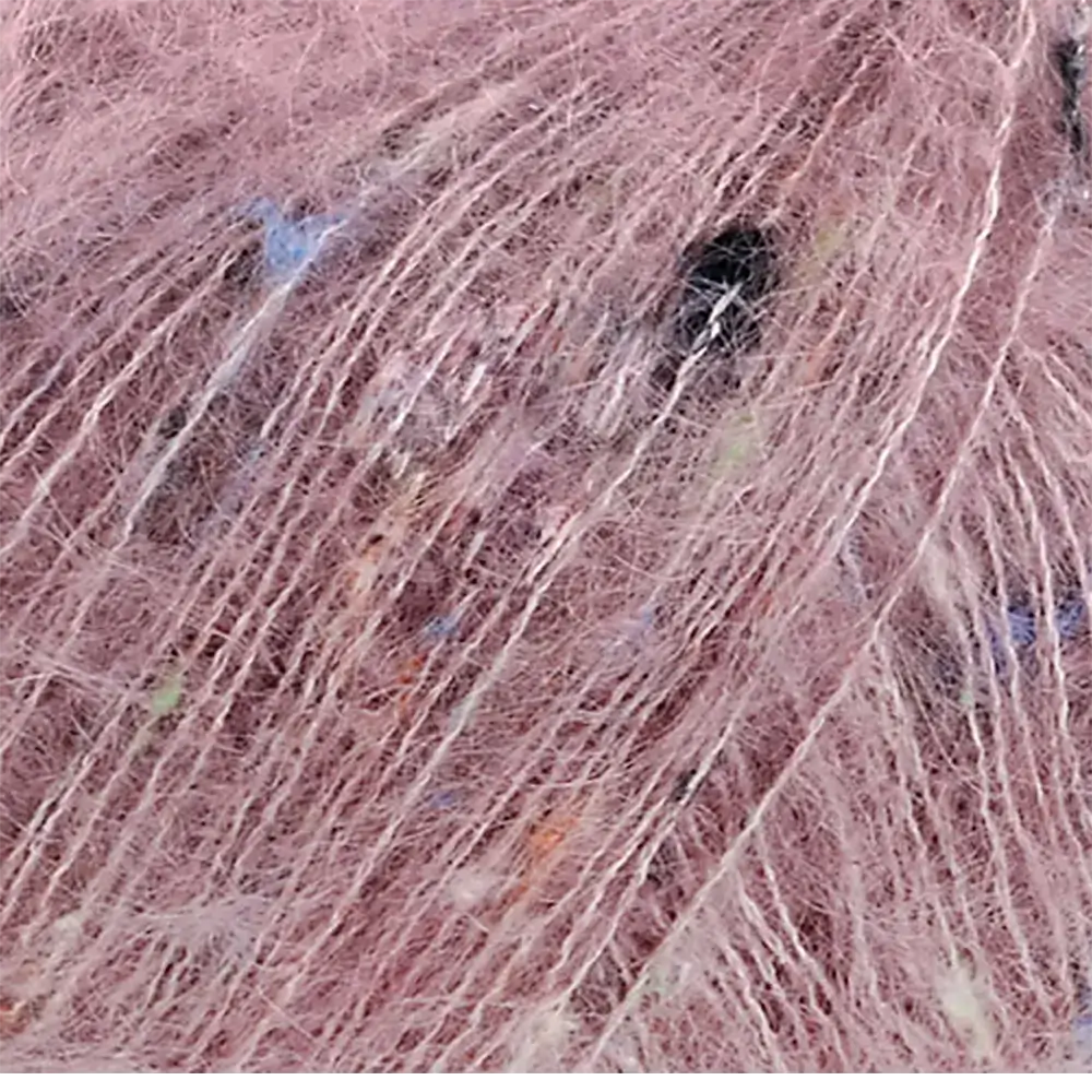 #Farbe_Lana Grossa Natural Superkid Tweed | 621 Rosa