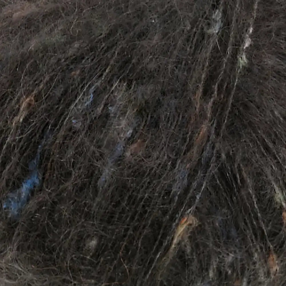 #Farbe_Lana Grossa Natural Superkid Tweed | 624 Dunkelgrau