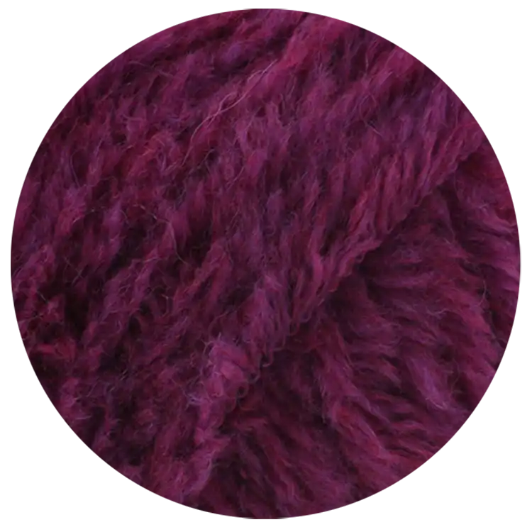 #Farbe_Lana Grossa Pelliccia | 13 Rotviolett