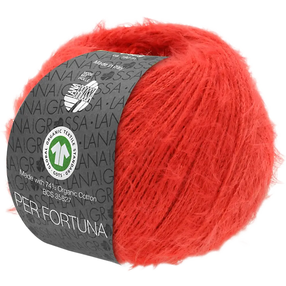 #Farbe_Lana Grossa Per Fortuna | 02 Rot