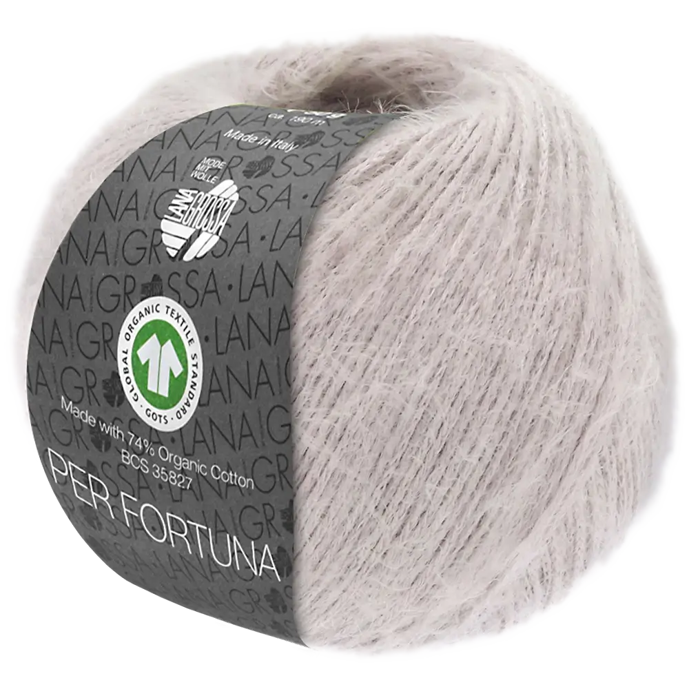 #Farbe_Lana Grossa Per Fortuna | 06 Graurosa