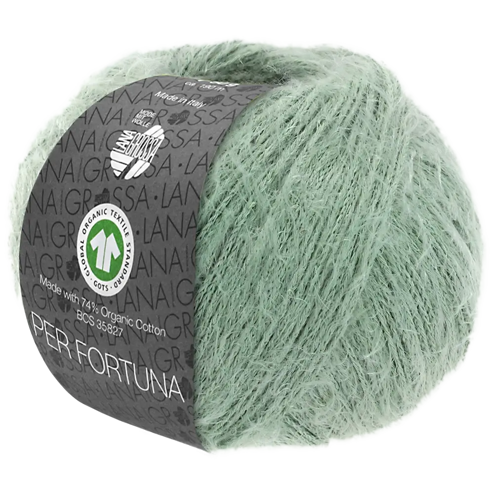 #Farbe_Lana Grossa Per Fortuna | 14 Resedagrün