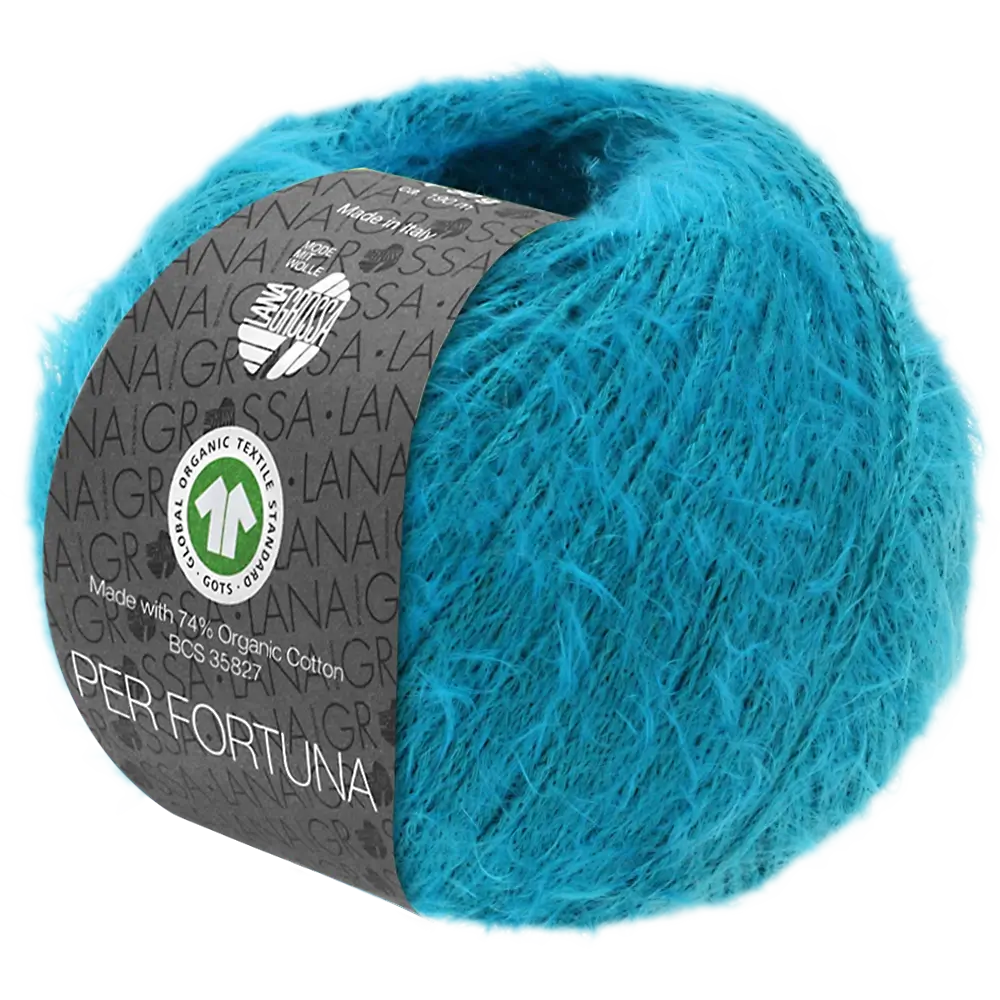 #Farbe_Lana Grossa Per Fortuna | 15 Grünblau