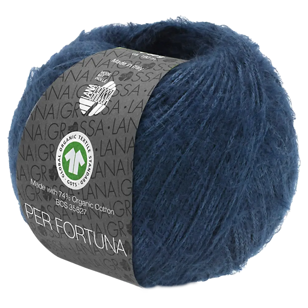 #Farbe_Lana Grossa Per Fortuna | 17 Nachtblau
