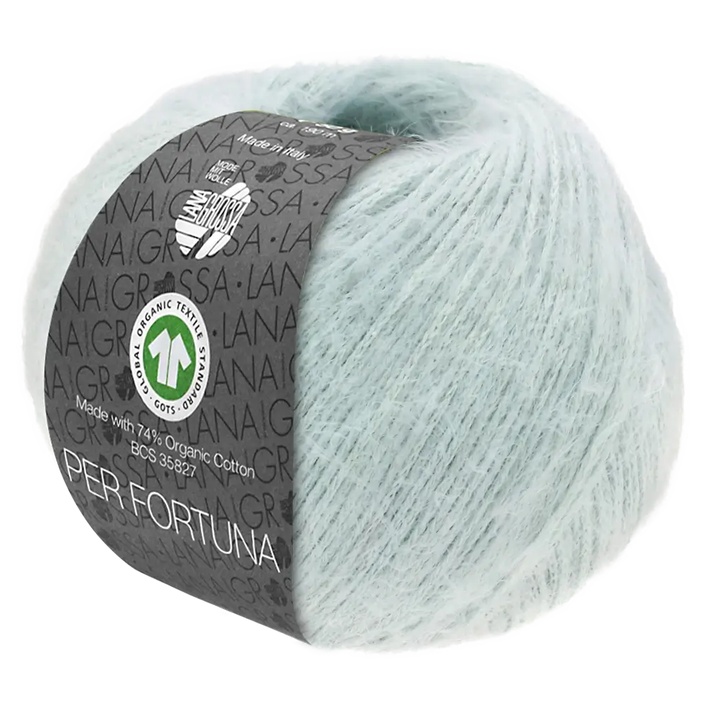 #Farbe_Lana Grossa Per Fortuna | 18 Eisblau