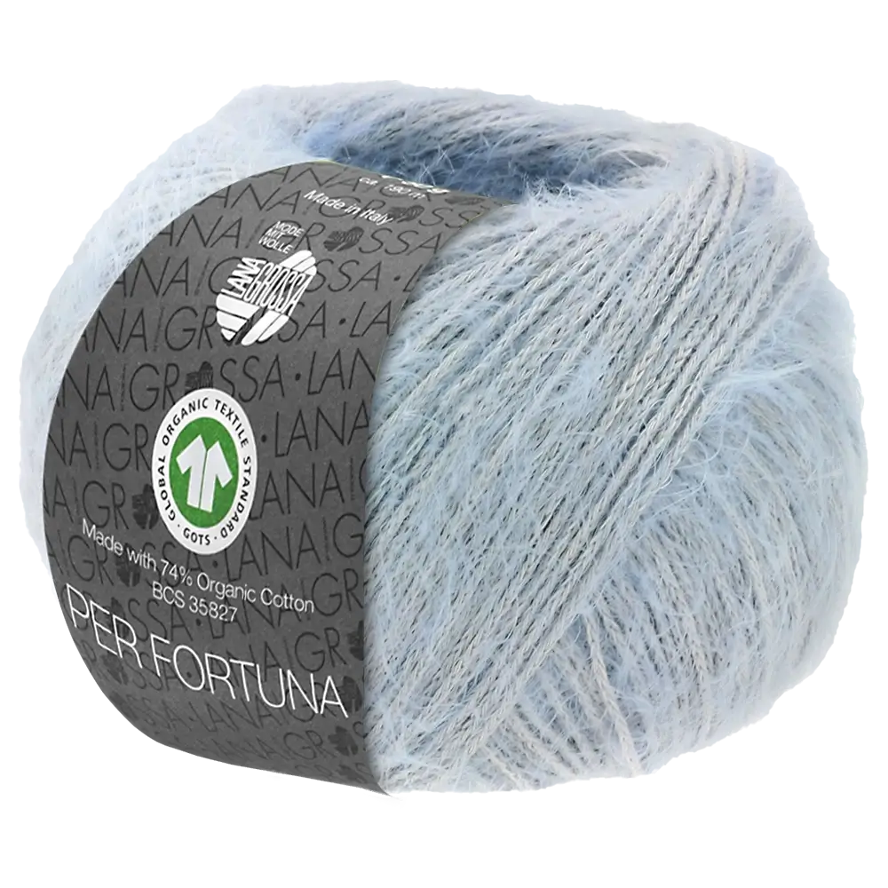 #Farbe_Lana Grossa Per Fortuna | 21 Silbergrau