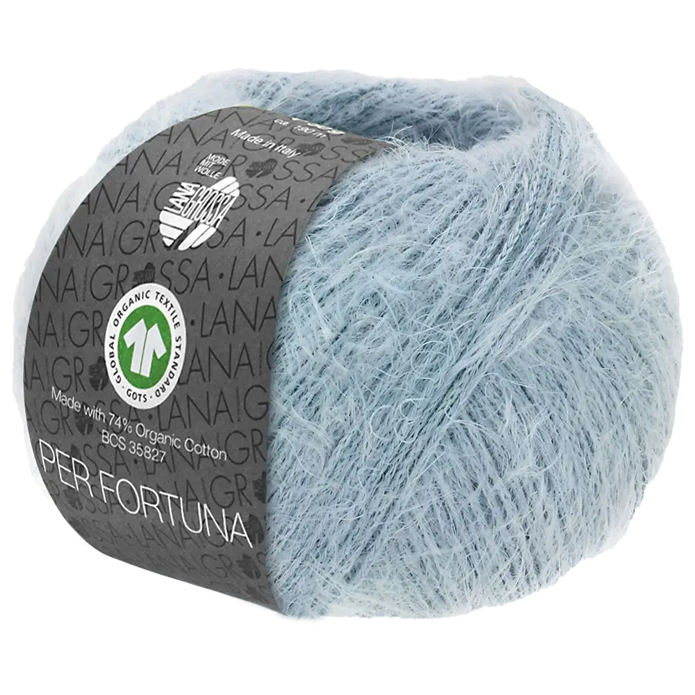 #Farbe_Lana Grossa Per Fortuna | 22 Graublau