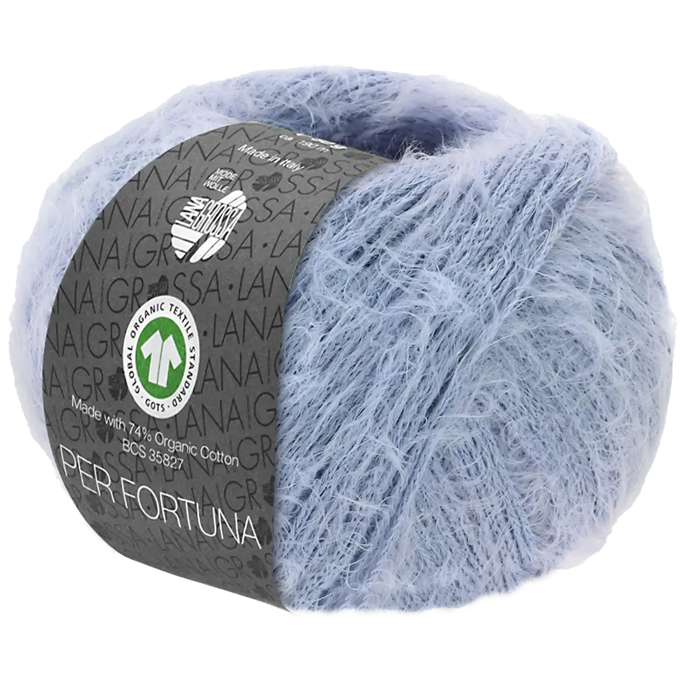 #Farbe_Lana Grossa Per Fortuna | 24 Hellblau