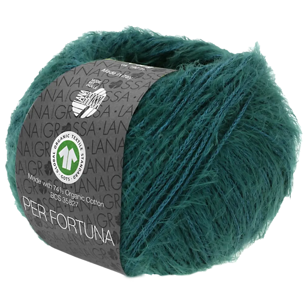 #Farbe_Lana Grossa Per Fortuna | 25 Petrolgrün
