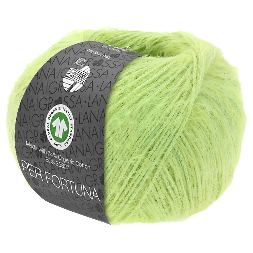 #Farbe_Lana Grossa Per Fortuna | 27 Hellgrün