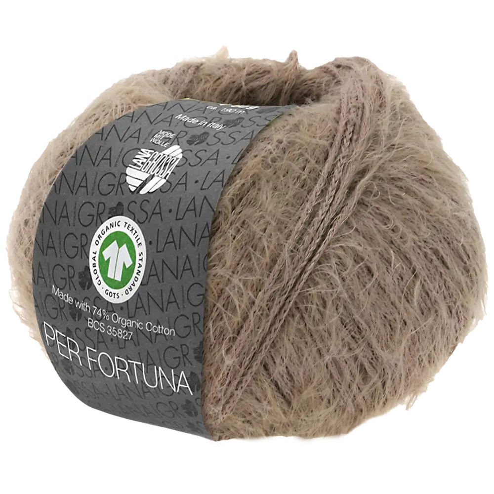 #Farbe_Lana Grossa Per Fortuna | 29 Nougat