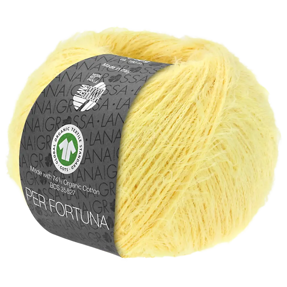 #Farbe_Lana Grossa Per Fortuna | 32 Gelb