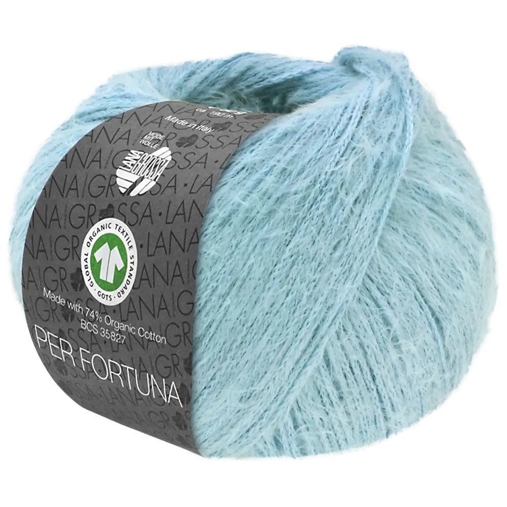 #Farbe_Lana Grossa Per Fortuna | 41 Helltürkis