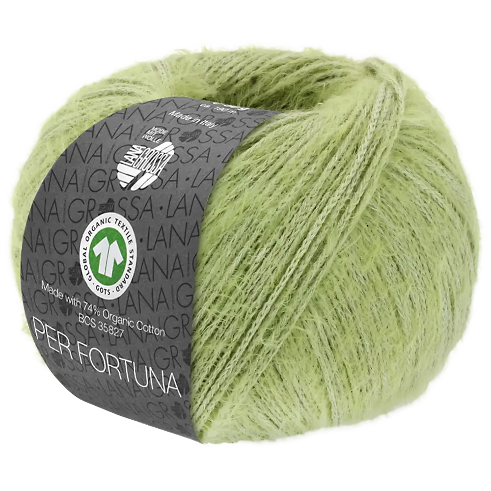 #Farbe_Lana Grossa Per Fortuna | 43 Lindgrün