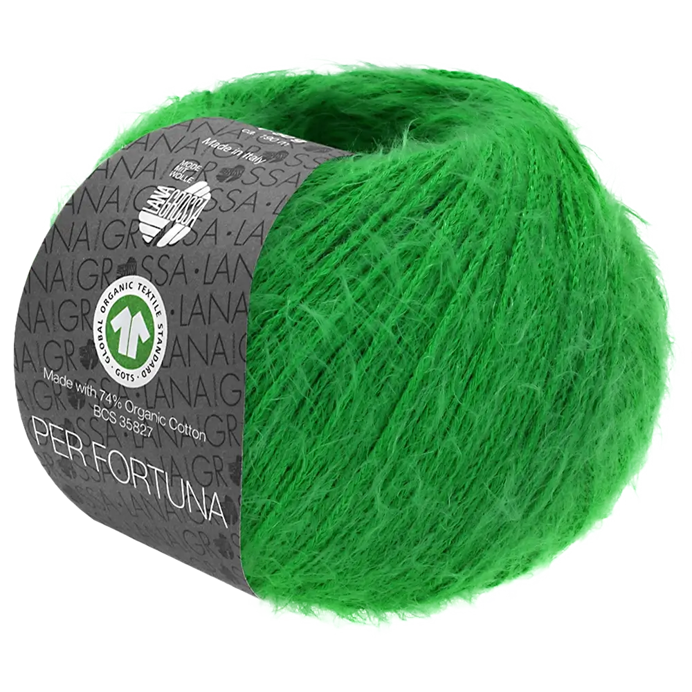 #Farbe_Lana Grossa Per Fortuna | 47 Jadegrün