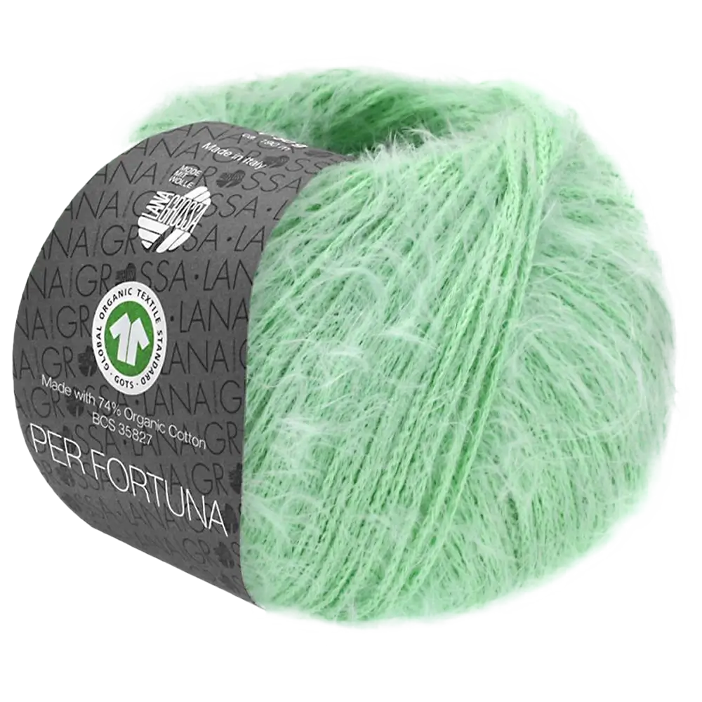#Farbe_Lana Grossa Per Fortuna | 48 Zartgrün