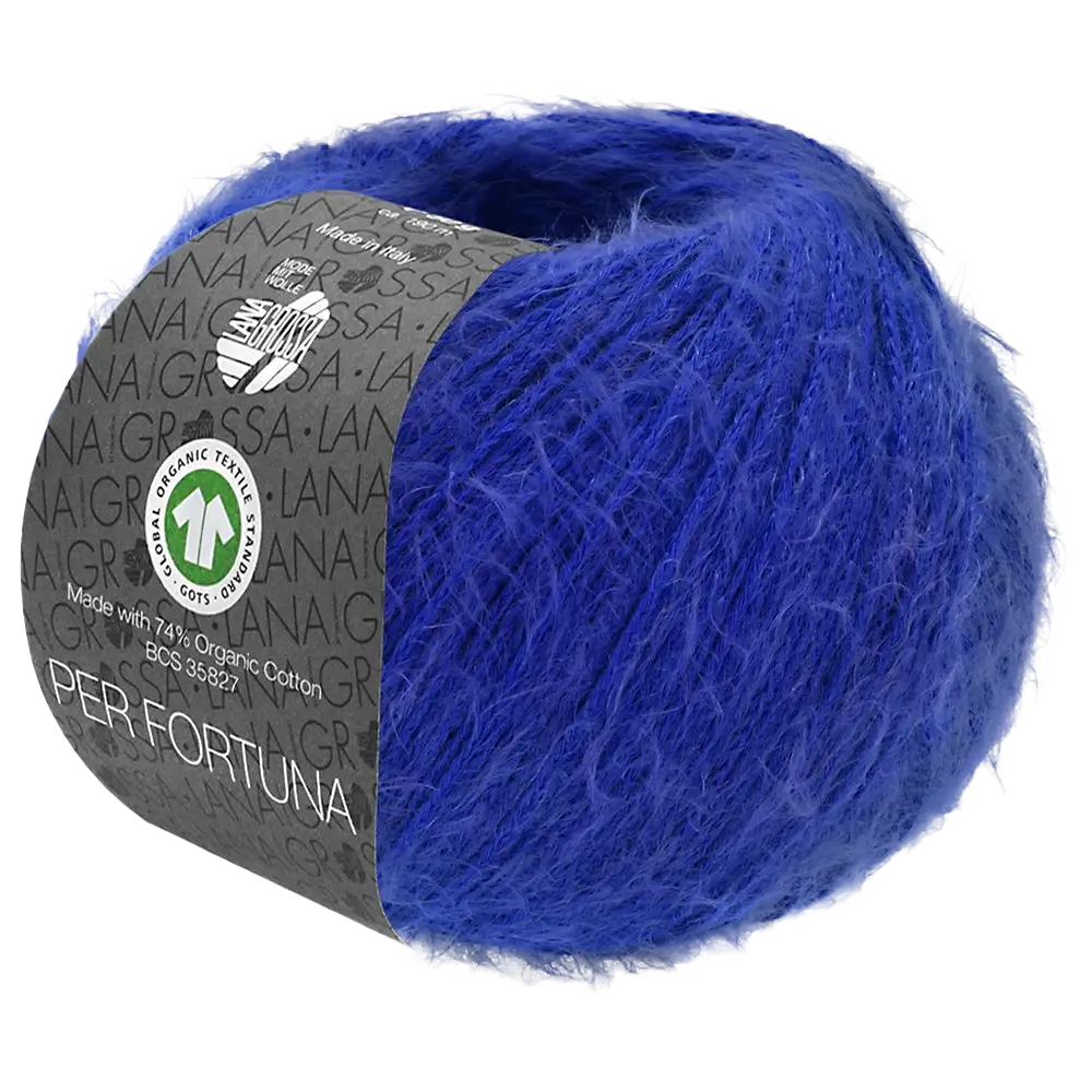 #Farbe_Lana Grossa Per Fortuna | 51 Königsblau
