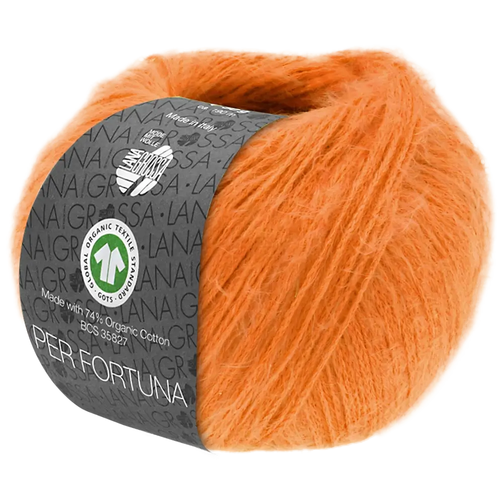 #Farbe_Lana Grossa Per Fortuna | 55 Orange